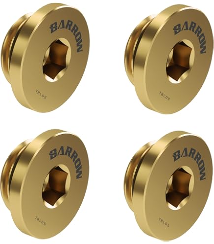 BARROW フィッティング まとめ売り Amazon | Barrow G1/4インチ オス-メスエクステンダーフィッティング